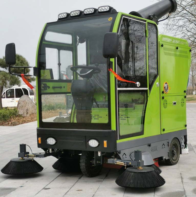 玉树道路清洁广泛应用电动环卫清扫车